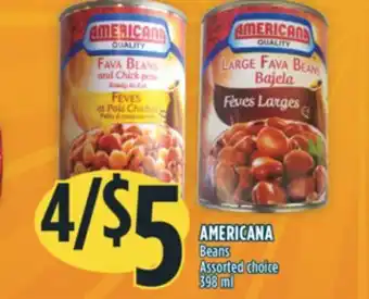Marché Adonis AMERICANA Beans offer