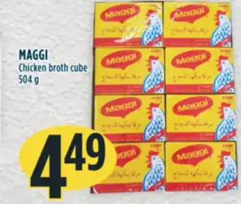 Marché Adonis MAGGI Chicken broth cube offer