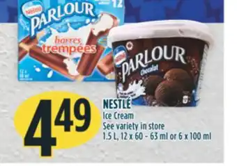 Marché Adonis NESTLÉ Ice Cream offer