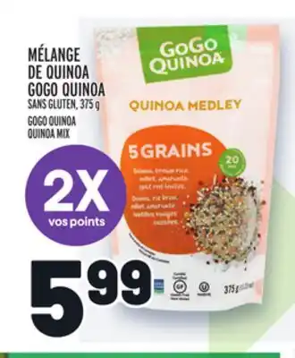 Metro MÉLANGE DE QUINOA GOGO QUINOA | GOGO QUINOA QUINOA MIX offer