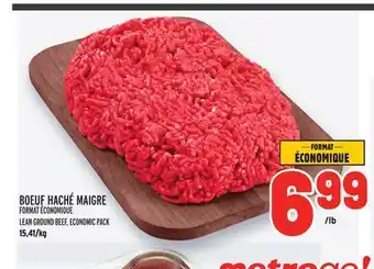 Metro BOEUF HACHÉ MAIGRE | LEAN GROUND BEEF offer
