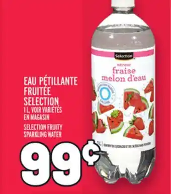 Metro EAU PÉTILLANTE FRUITÉE SELECTION | SELECTION FRUITY SPARKLING WATER offer