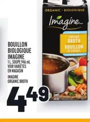 Metro BOUILLON BIOLOGIQUE IMAGINE | IMAGINE ORGANIC BROTH offer