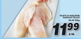 IGA HADDOCK FILLETS offer