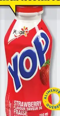 IGA YOPLAIT YOP DRINKABLE YOGURT offer