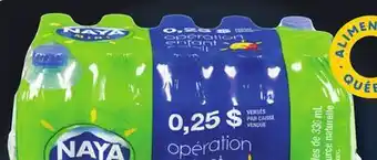 IGA NAYA NATURAL SPRING WATER offer