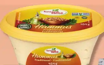 IGA FONTAINE SANTÉ HUMMUS offer
