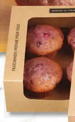 IGA SAVEURS DU FOUR MUFFINS offer