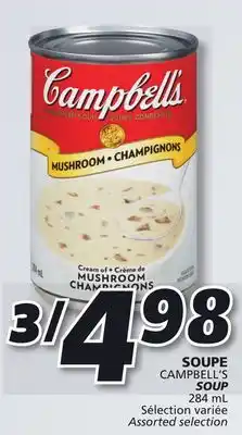 IGA CAMPBELL'S SOUP offer