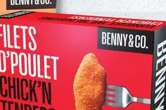 IGA BENNY & CO FROZEN CHICKEN BREAST TENDERS offer