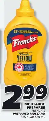 IGA FRENCH'S PREPARED MUSTARD offer