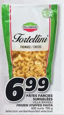 IGA VILLA RAVIOLI FROZEN STUFFED PASTA offer