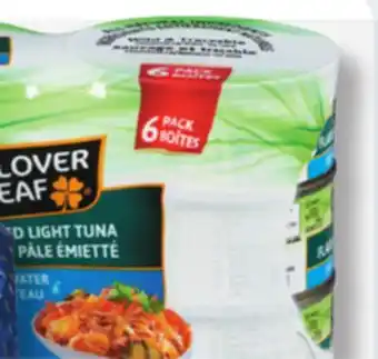 IGA CLOVER LEAF LIGHT TUNA offer