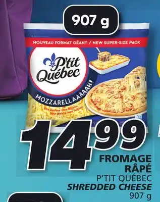 IGA P'TIT QUÉBEC SHREDDED CHEESE offer