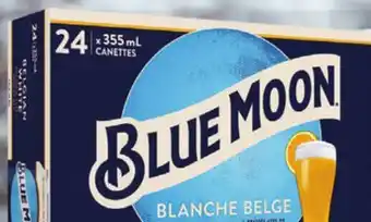 IGA BLUE MOON BEER offer