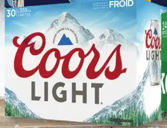 IGA COORS LIGHT BEER offer