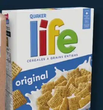 IGA QUAKER CEREAL offer