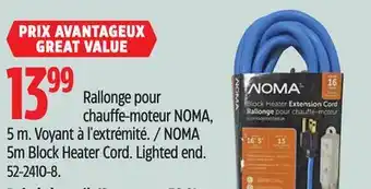 Canadian Tire NOMA 5m Block Heater Cord offer