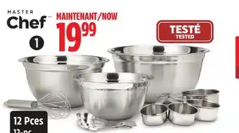 Canadian Tire Master Chef Stainless-Steel Bake Prep Set offer