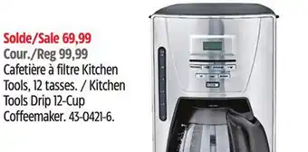 Canadian Tire Black & Decker Kitchen Tools Drip 12-Cup Coffeemaker offer
