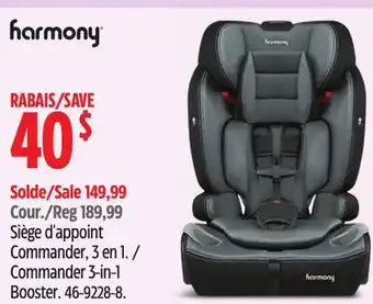 Canadian Tire Harmony Commander 3-in-1 Booster offer