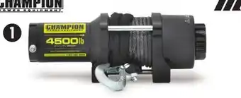 Canadian Tire Champion 4500-lb Synthetic Rope Winch Kit offer