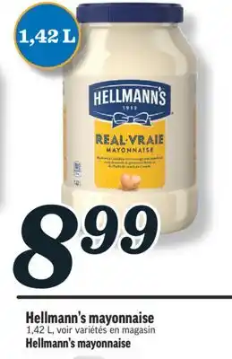Marché Richelieu HELLMANN'S MAYONNAISE | HELLMANN'S MAYONNAISE offer
