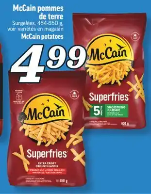 Marché Richelieu MCCAIN POMMES DE TERRE | MCCAIN POTATOES offer