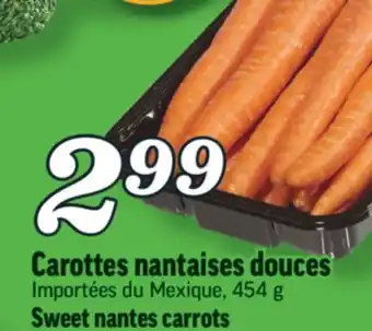 Marché Richelieu CAROTTES NANTAISES DOUCES | SWEET NANTES CARROTS offer