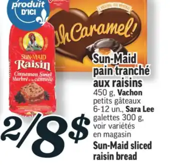 Marché Richelieu Sun‑Maid pain tranché aux raisins | Sun‑Maid sliced raisin bread offer