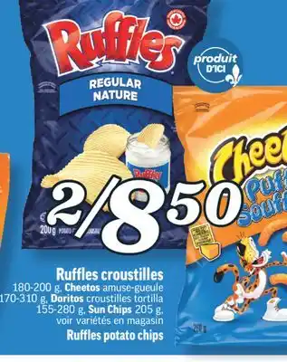 Marché Richelieu Ruffles croustilles | Ruffles potato chips offer