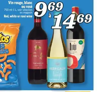 Marché Richelieu VIN ROUGE, BLANC OU ROSÉ | RED, WHITE OR ROSÉ WINE offer