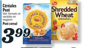 Marché Richelieu CÉRÉALES POST | POST CEREAL offer
