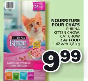 Marches Tradition PURINA KITTEN CHOW, CAT CHOW CAT FOOD offer