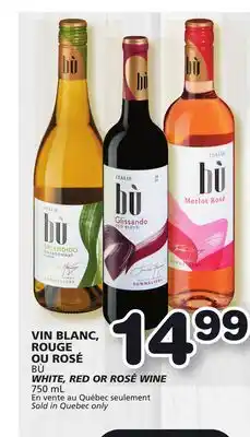 Marches Tradition BÙ WHITE, RED OR ROSÉ WINE offer