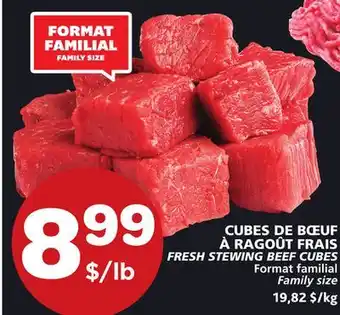 Marches Tradition FRESH STEWING BEEF CUBES offer
