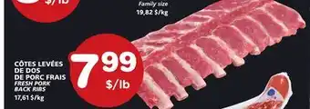 Marches Tradition FRESH PORK BACK RIBS offer