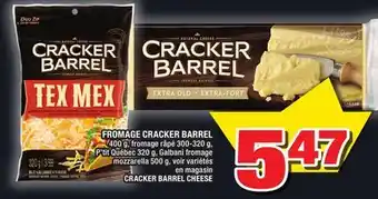 Super C FROMAGE CRACKER BARREL | CRACKER BARREL CHEESE offer