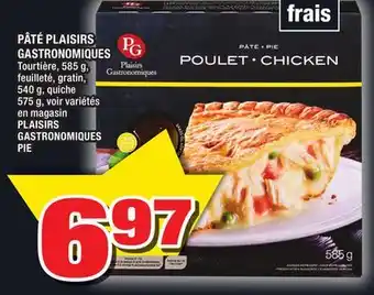 Super C PÂTÉ PLAISIRS GASTRONOMIQUES | PLAISIRS GASTRONOMIQUES PIE offer