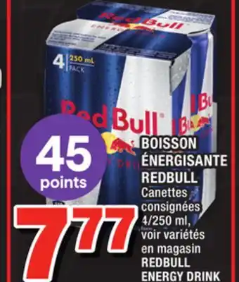 Super C BOISSON ÉNERGISANTE REDBULL | REDBULL ENERGY DRINK offer