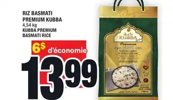 Super C RIZ BASMATI PREMIUM KUBBA | KUBBA PREMIUM BASMATI RICE offer