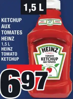 Super C KETCHUP AUX TOMATES HEINZ | HEINZ TOMATO KETCHUP offer