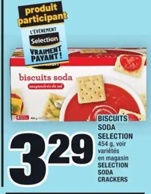 Super C BISCUITS SODA SELECTION | SELECTION SODA CRACKERS offer