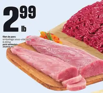 Provigo FILET DE PORC offer