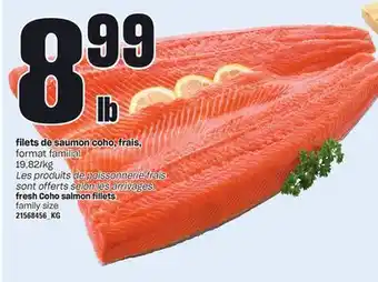 Provigo FILETS DE SAUMON COHO, FRAIS offer
