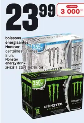 Provigo BOISSONS ÉNERGISANTES MONSTER, 8 un offer
