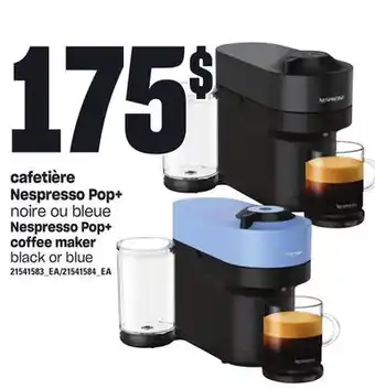 Provigo CAFETIÈRE NESPRESSO POP+ offer