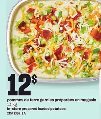 Provigo POMMES DE TERRE GARNIES PRÉPARÉES EN MAGASIN, 1,1 kg offer