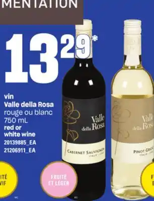 Provigo VIN VALLE DELLA ROSA, 750 mL offer