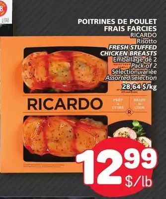 Marché Bonichoix RICARDO FRESH STUFFED CHICKEN BREASTS offer